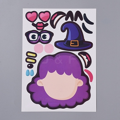 Halloween Decorating Stickers DIY-I027-06-1