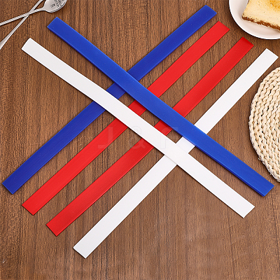 Silicone Rolling Strip Set for Independence Day AJEW-WH0342-18-1