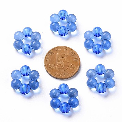 Transparent Acrylic Bead Frames TACR-S153-01A-86-1