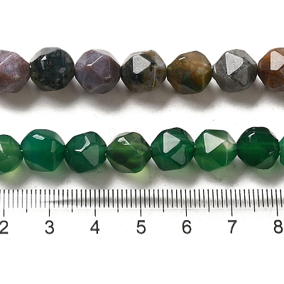 Natural Agate Beads Strands G-T121-08-M-1
