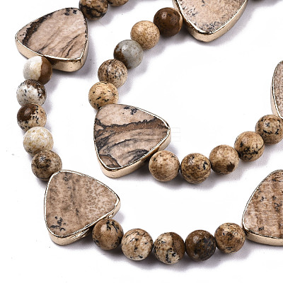 Natural Picture Jasper Strands G-T131-65-1