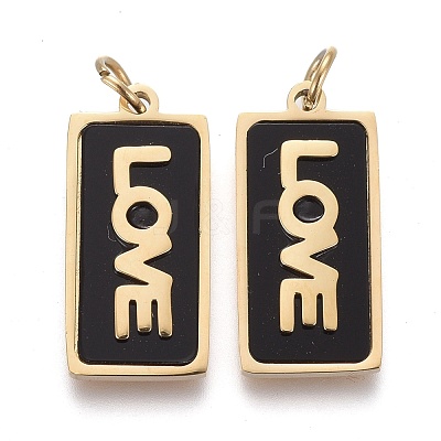 316 Surgical Stainless Steel Pendants STAS-H100-55G-1
