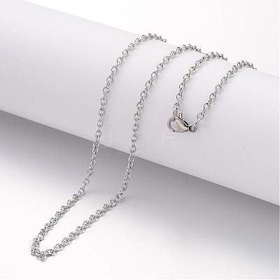 Non-Tarnish 304 Stainless Steel Necklace MAK-K004-06P-1