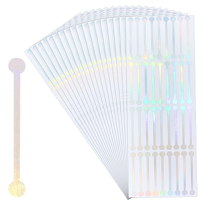 PVC Self-adhesive Stickers STIC-WH0003-60B-1