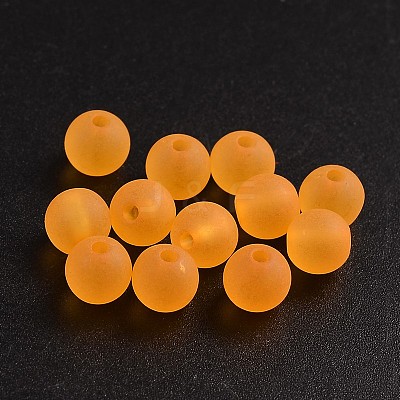 Transparent Acrylic Ball Beads FACR-R021-8mm-13-1
