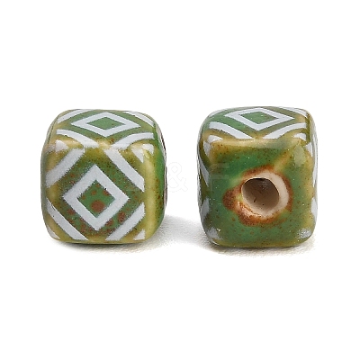 Vintage Handmade Porcelain Beads PR-CBAB520-18C-1
