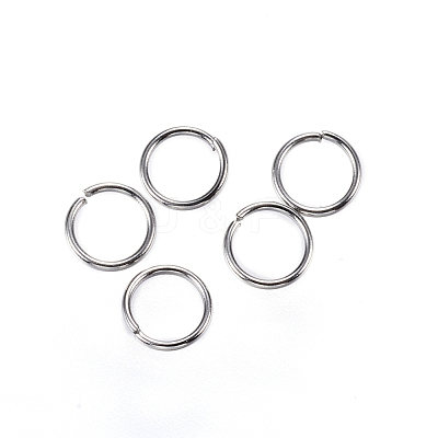 Tarnish Resistant 304 Stainless Steel Open Jump Rings A-STAS-D448-095P-5mm-1