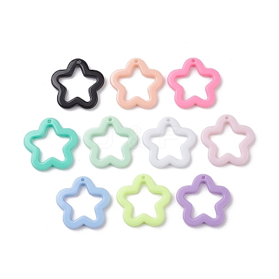 Opaque Acrylic Pendants X1-MACR-M042-02-1