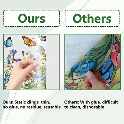 PVC Window Static Stickers AJEW-WH0385-0100-1