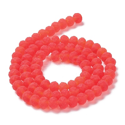 Transparent Glass Beads Strands X1-EGLA-A034-T6mm-MD01-1
