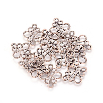 Tibetan Style Links connectors LS-TIBE-4876-R-NR-1