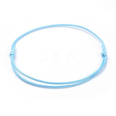 Eco-Friendly Korean Waxed Polyester Cord Bracelet Making BJEW-JB04256-09-1