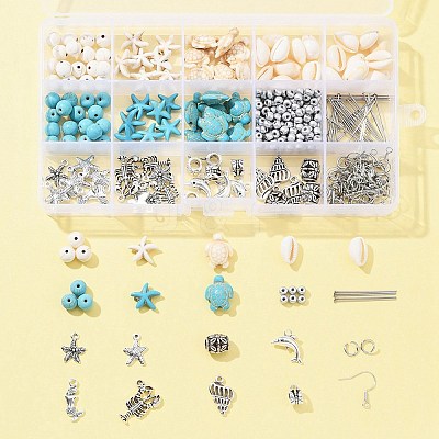 DIY Ocean Theme Earring Making Kit DIY-FS0005-54-1