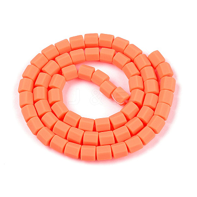 Handmade Polymer Clay Beads Strands CLAY-T021-02L-1