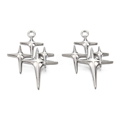 Rack Plating Alloy Pendants PALLOY-F286-03P-1