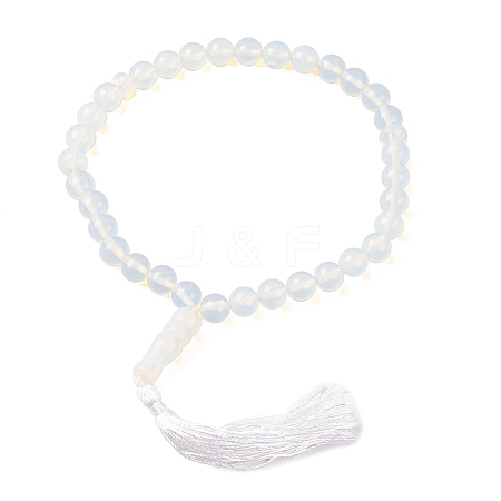 Synthetic Opalite Beads Stretch Bracelets BJEW-I319-01O-1