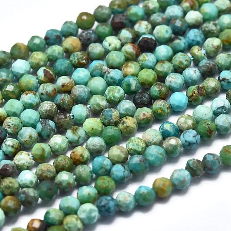 Natural Turquoise Beads Strands G-P438-C06-2mm-1