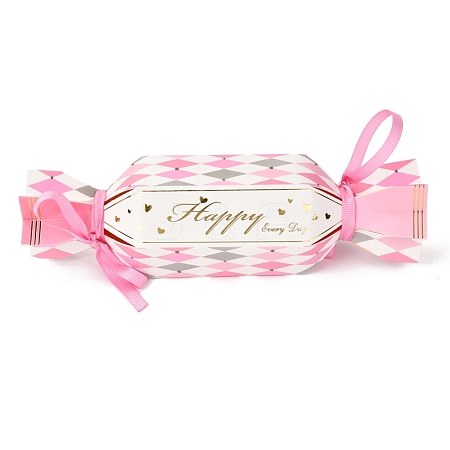 Hexagonal Candy Shape Romantic Wedding Gift Box CON-L025-B03-1