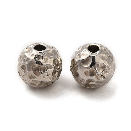 Non-Tarnish 201 Stainless Steel Beads STAS-M089-15P-1