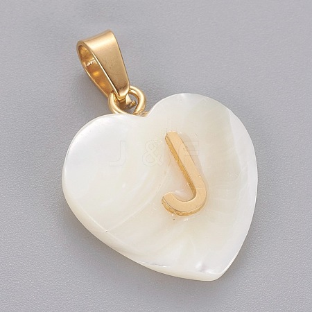 Shell Pendants STAS-F210-17G-J-1