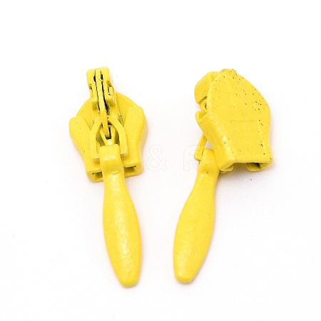 Iron Invisible Zipper Pull Slider Head IFIN-WH0057-09E-1