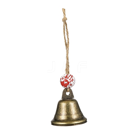 Halloween Iron Bell Hanging Ornaments HJEW-JM02441-1