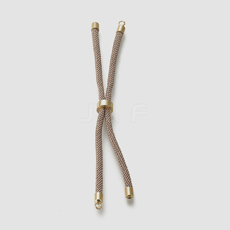 Nylon Twisted Cord Bracelet Making MAK-M025-129-1