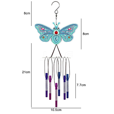 DIY Wind Chime Diamond Painting Kit PW-WG16014-05-1