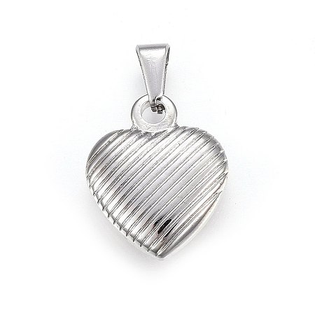 Non-Tarnish 304 Stainless Steel Pendants STAS-P209-46P-1