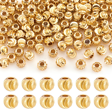 Brass Beads KK-TAG0001-07-1