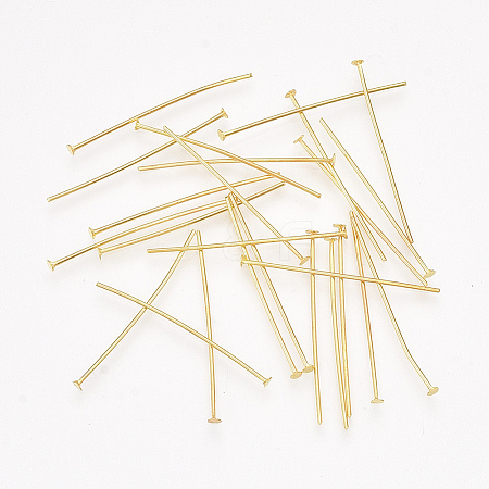Iron Flat Head Pins X2-IFIN-HP5.0cmCY-G-NF-1