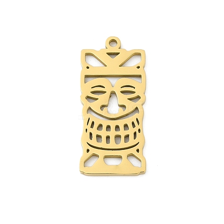 304 Stainless Steel Pendants STAS-U041-03D-G-1