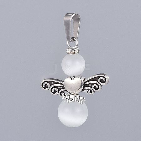 Cat Eye Pendants X-PALLOY-JF00378-01-1