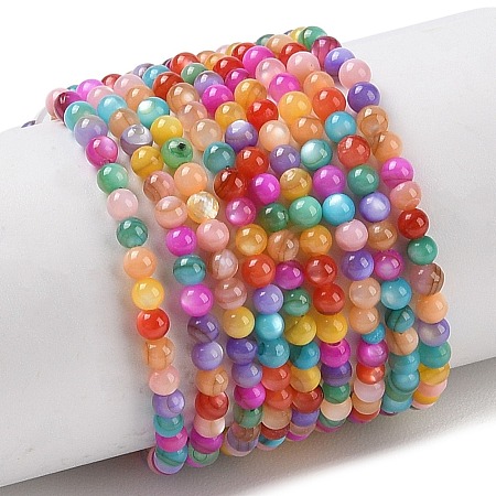 Natural Freshwater Shell Beads Strands SHEL-P017-02-1