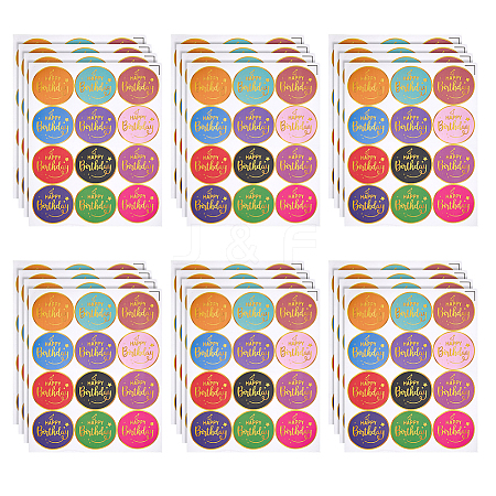 Self-adhesive Picture Stickers LS-DIY-WH0308-675-1