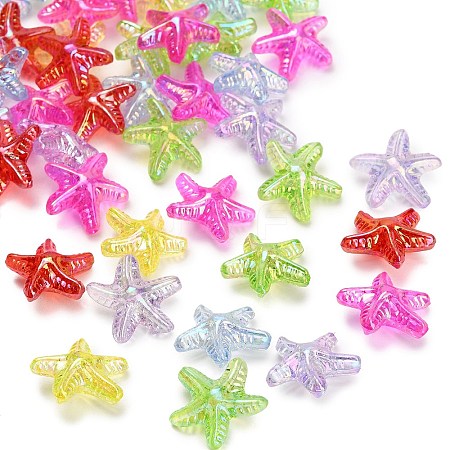 Transparent Acrylic Beads AC-CBAE38D-03-1