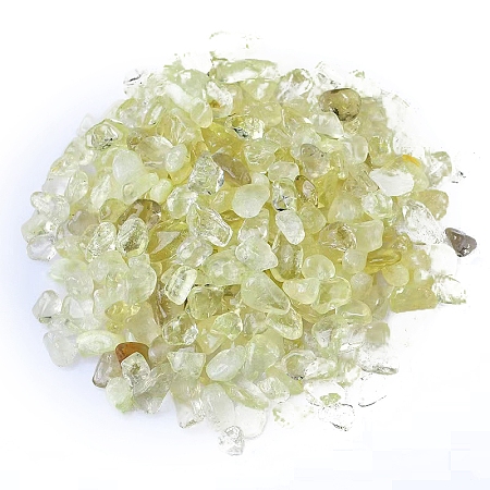 Natural & Dyed Yellow Quartz Tumbled Chips PW-WGA7DCE-01-1