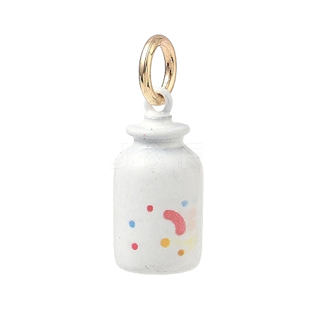 Spray Painted Brass Pendants KK-CBAEB58-15C-1