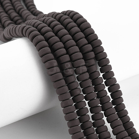 Handmade Polymer Clay Beads Strands LS-CLAY-N008-124-1