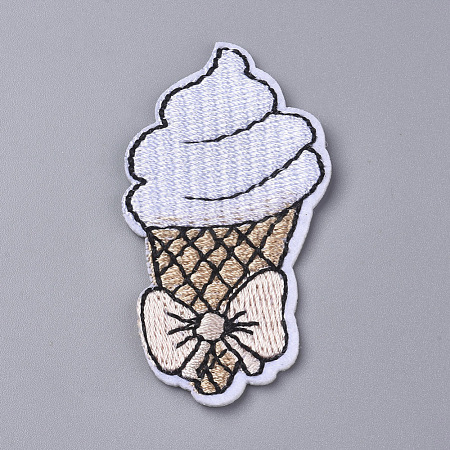 Computerized Embroidery Cloth Iron on/Sew on Patches DIY-L031-020-1