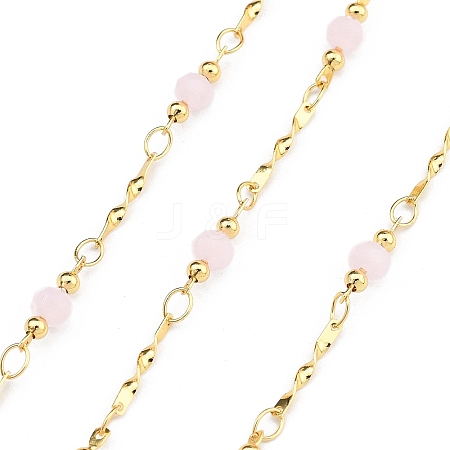 Brass Round Link Chains KK-D368-01G-A-1