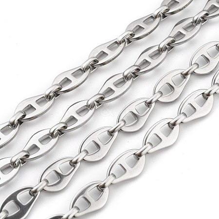 3.28 Feet 304 Stainless Steel Link Chains X-STAS-H111-01P-1