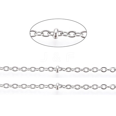 Tarnish Resistant 304 Stainless Steel Cable Chain CHS-L024-019P-1