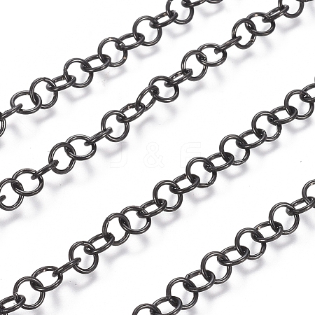 304 Stainless Steel Rolo Chains CHS-L025-04C-B-1