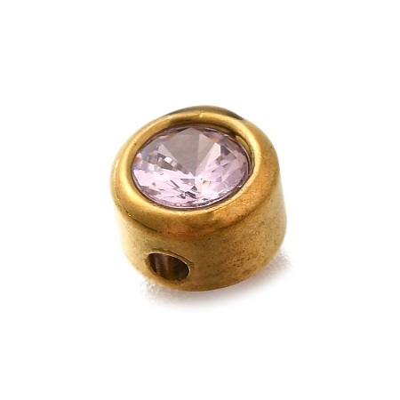 304 Stainless Steel Rhinestone Beads STAS-D310-05G-03-1