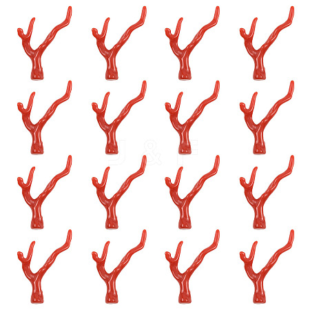 40Pcs Opaque Acrylic Pendants SACR-FS0001-50-1