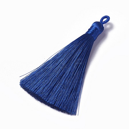 Polyester Tassel Pendants FIND-I009-B09-1