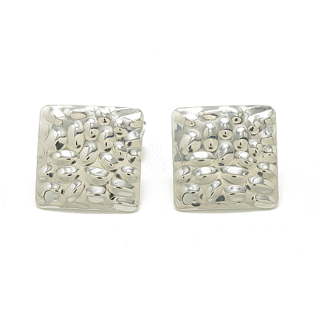 Non-Tarnish 304 Stainless Steel Stud Earring Findings STAS-Q225-01A-1