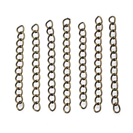 Iron Ends with Twisted Chains CH-CH017-5cm-AB-1