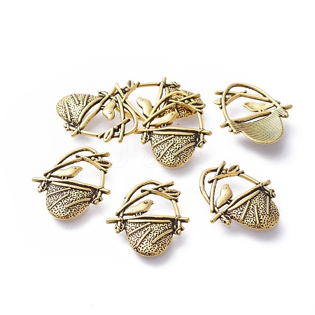 Alloy Pendants EA11614Y-AG-RS-1